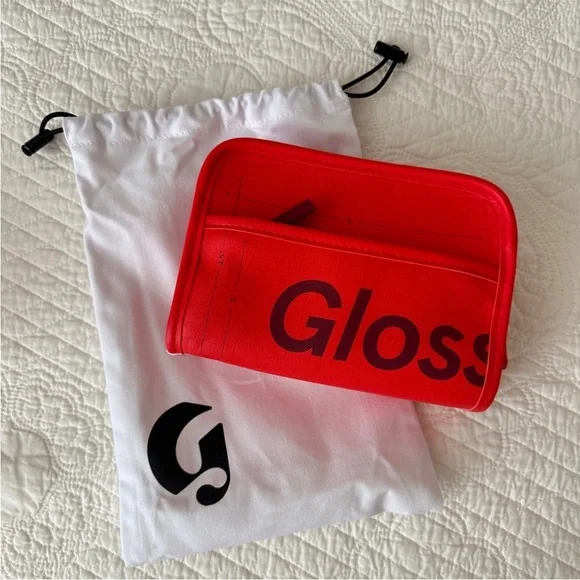 Chrome Glossier Travel Bag Glossier Bags Red Glossier Mini Atlanta
